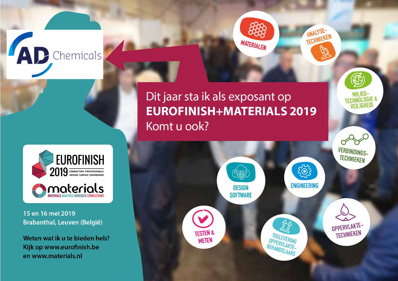 AD Chemicals Eurofinish 2019 chroomvrij voorbehandelen